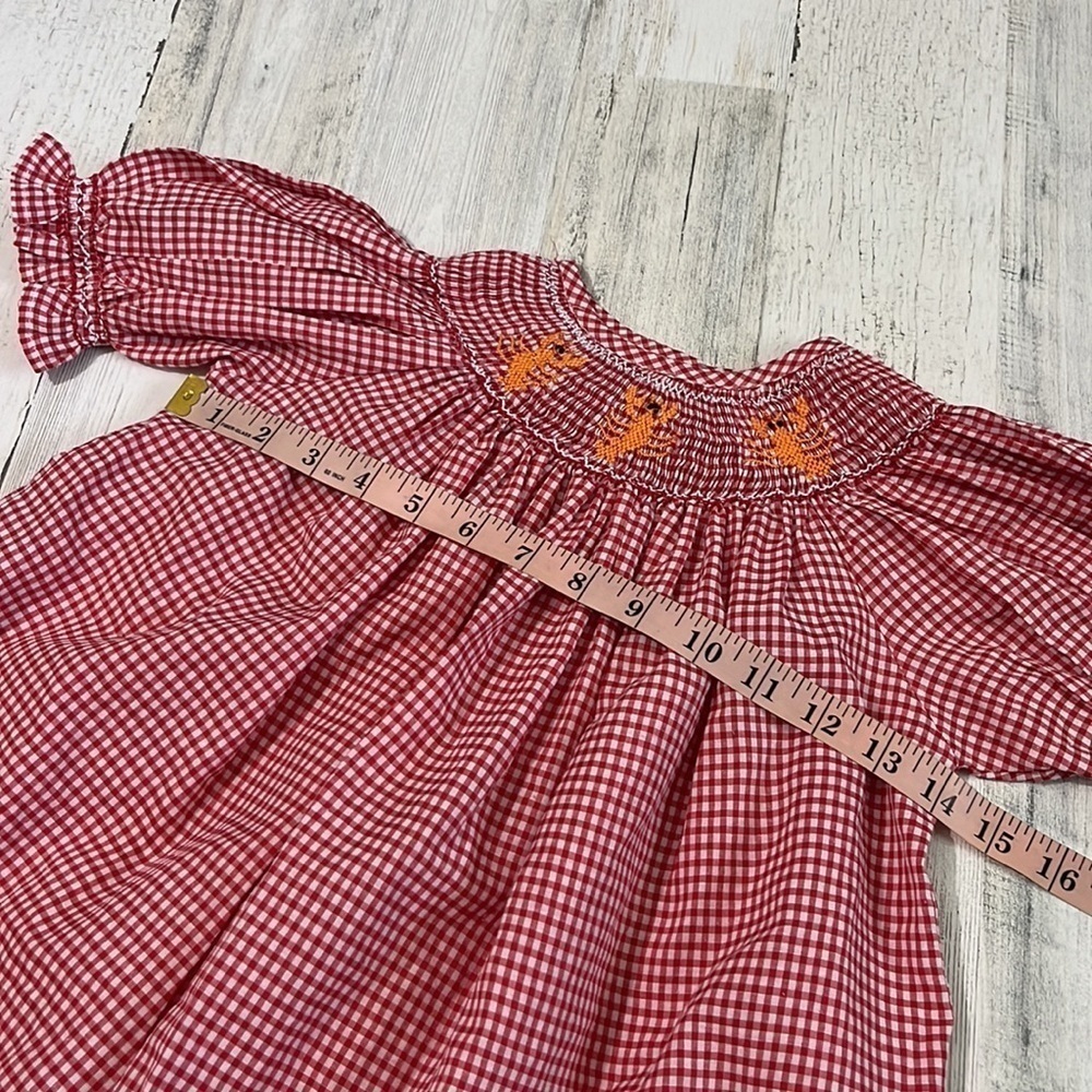 Windmill Kids Lobster Smock Dress Size 4T - Picture 6 of 8